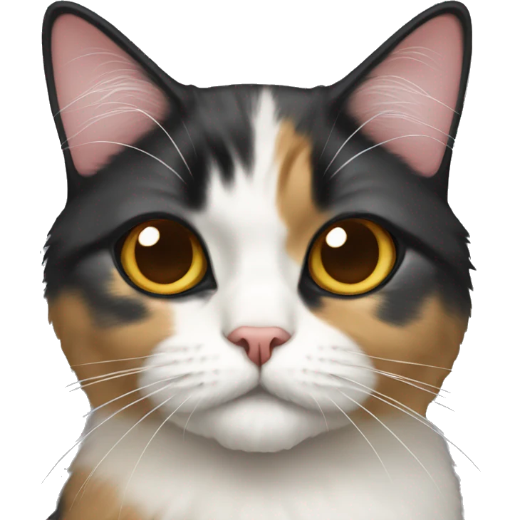 persian calico cat emoji