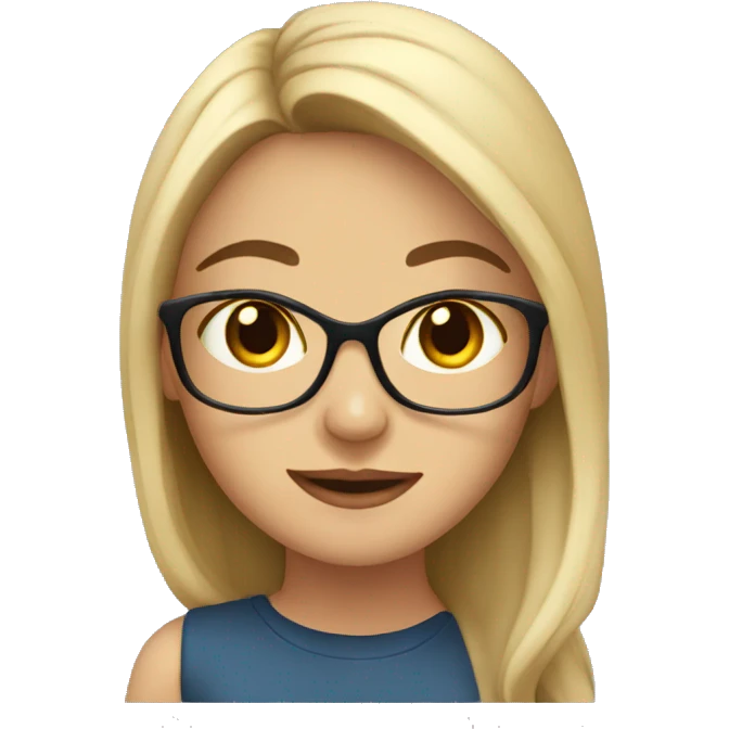A beautiful young psychologist emoji