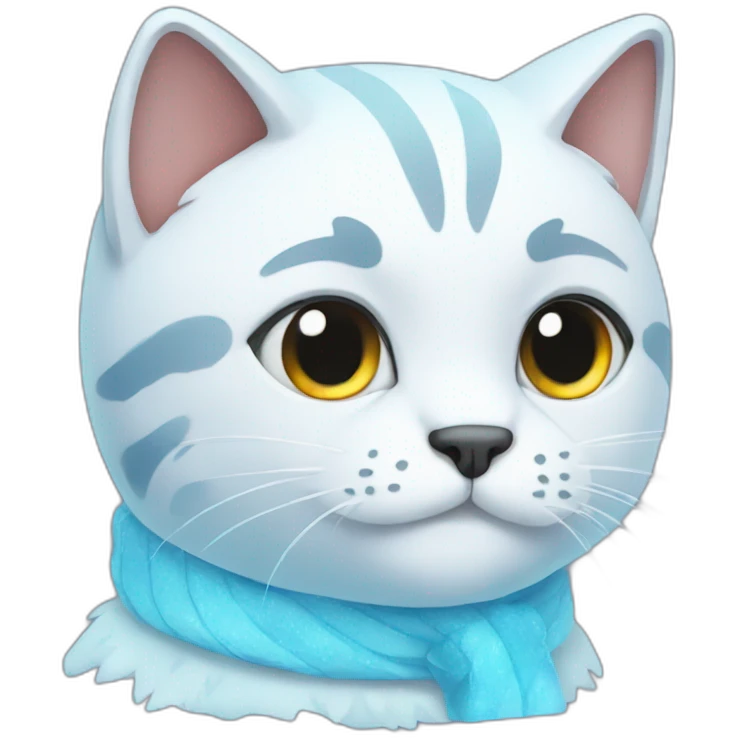 icy cat emoji