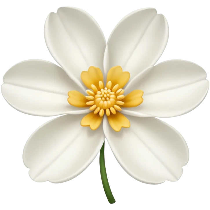 Flor de Lopus branco mas ver ao lado  emoji