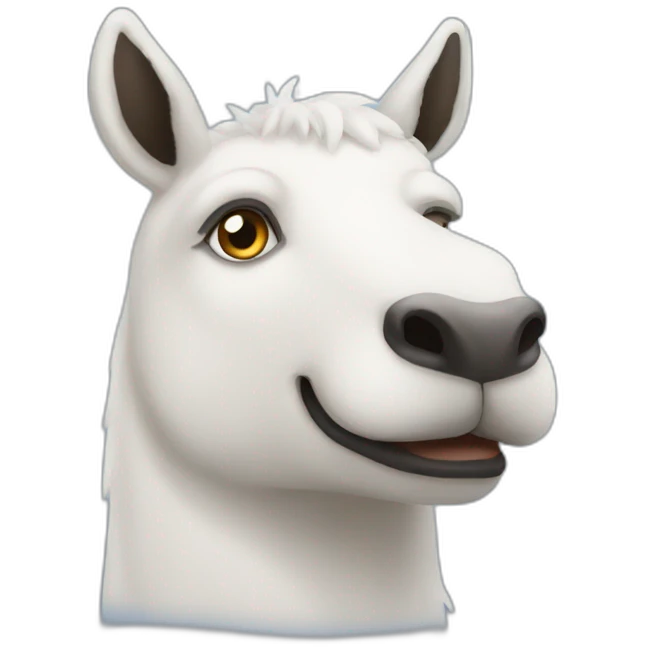 Alpaga emoji