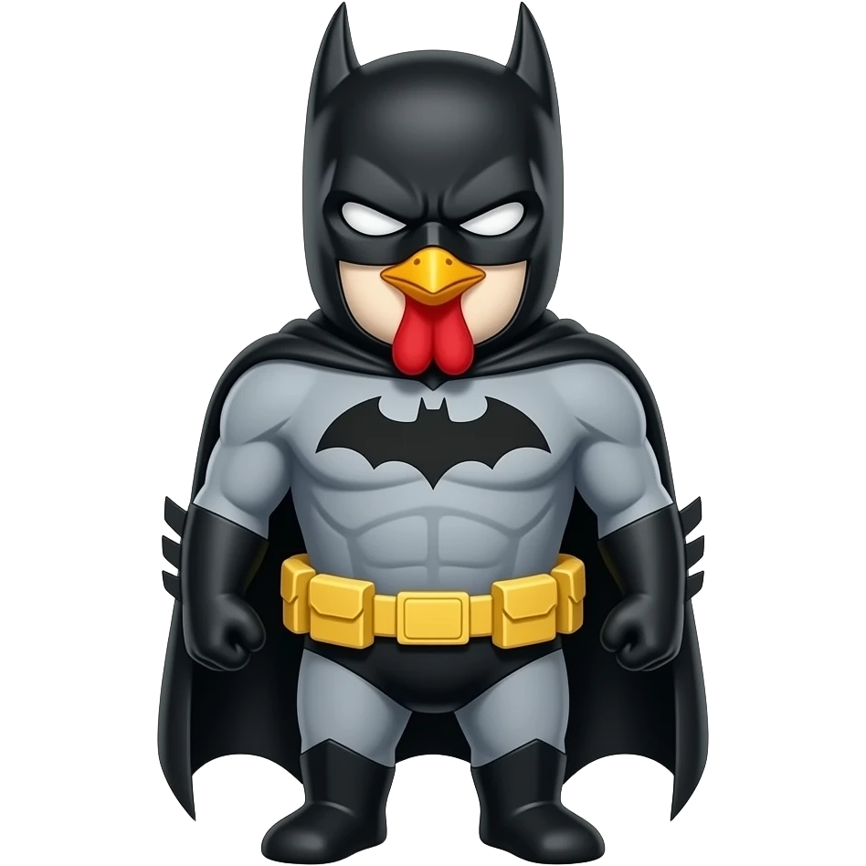batman chicken emoji