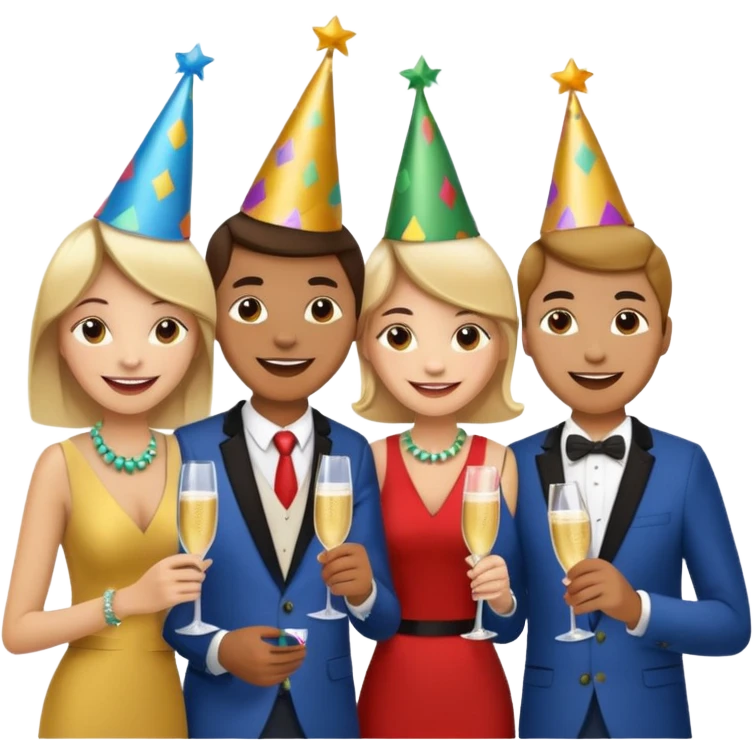 Cheers with the cups emoji