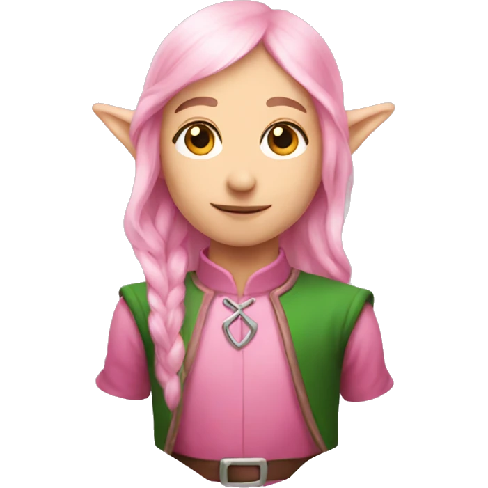 elf pink  emoji