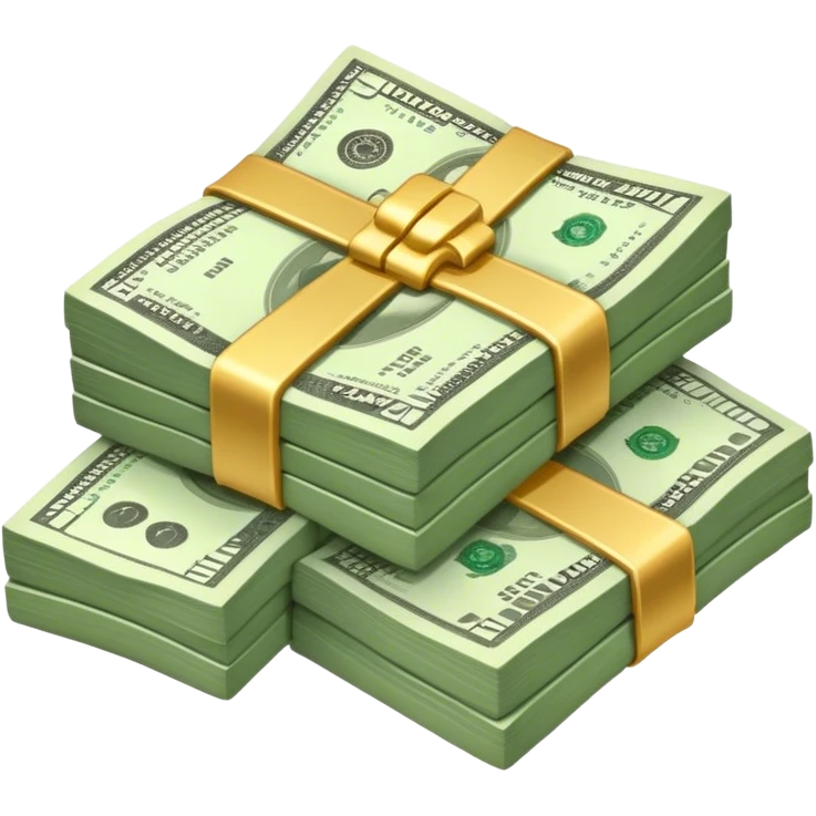 one wad of money emoji