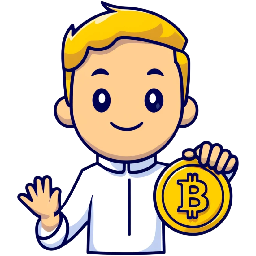 Royal Prince Artur with YUSRA cryptocurrency symbol emoji