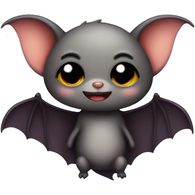 Cute bat emoji