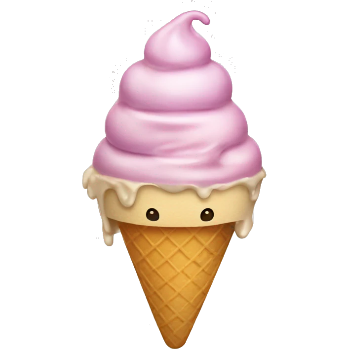 Ice cream emoji