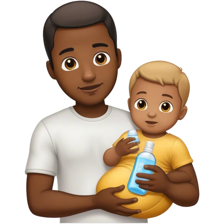 P diddy holding baby oil emoji