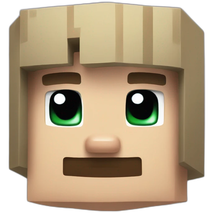Minecraft steve emoji