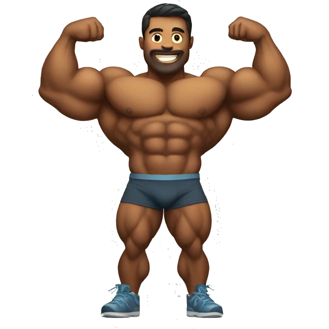 Body builder  emoji