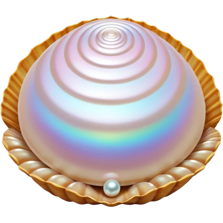 pearls in shells, rotate emoji