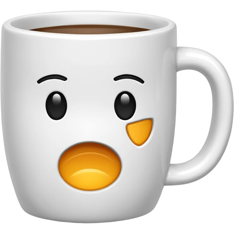cracked mug emoji