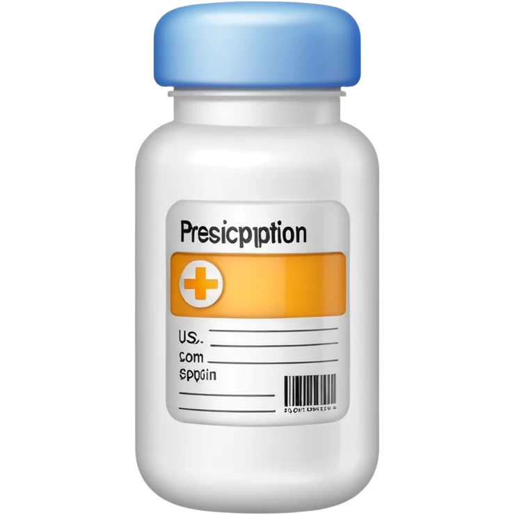 Pill bottle emoji