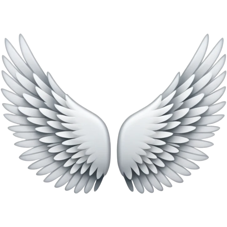 Only a double side wing not a bird emoji