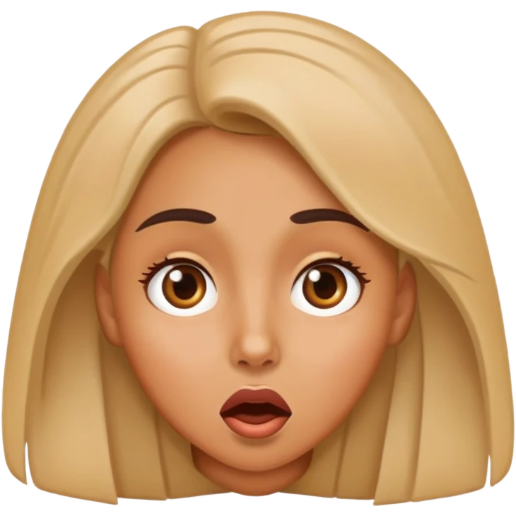Cara enamorada sorprendida  emoji