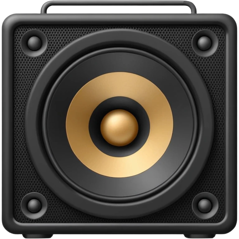 Big speaker emoji
