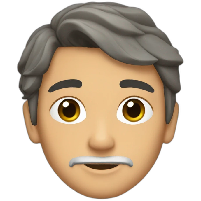 Rey sin corona emoji