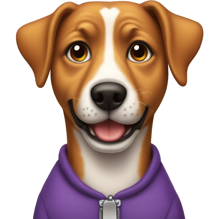 Gay dog emoji