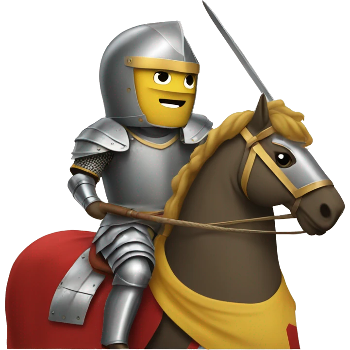 2 knights jousting emoji