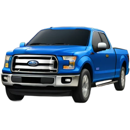 Blue f150 emoji