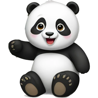 panda fun emoji