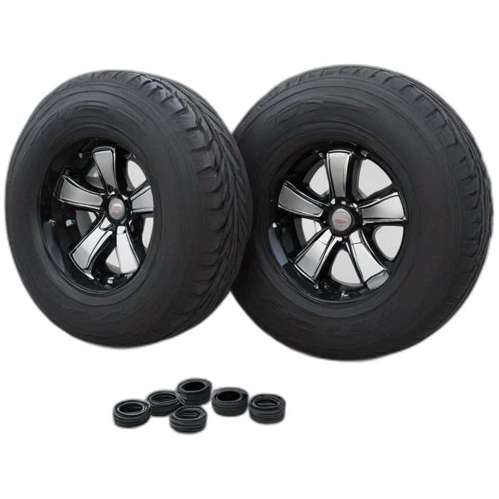 2017 pruis twin turbo v6 2"shocks raised 16"rims wide tread tyres emoji
