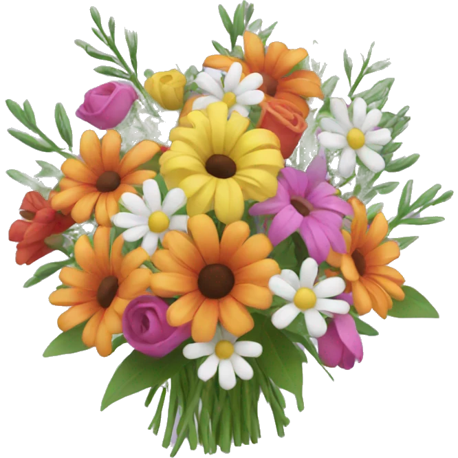 Flowers bouquet emoji