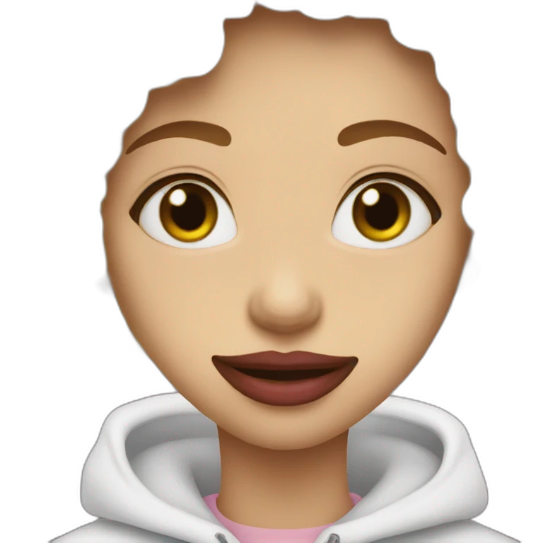 a member of lip bite emoji nation emoji