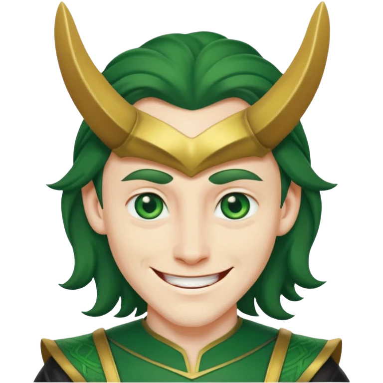 Loki marvel movies character face only emoji
