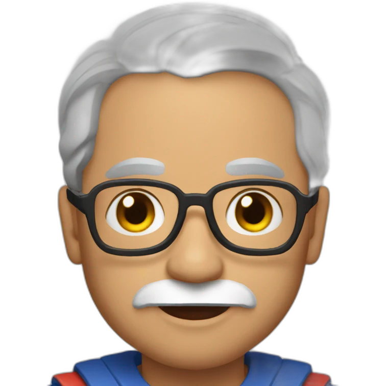 Modi super man emoji