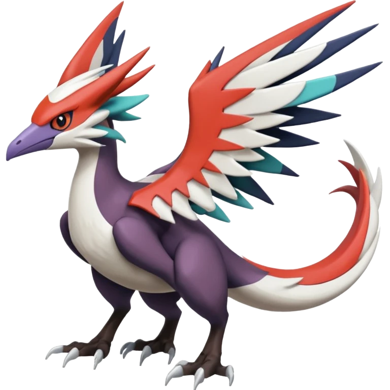  Nargacuga-Latias-Noivern-Silvally-Pokémon-Fakémon-fusion (full body) emoji