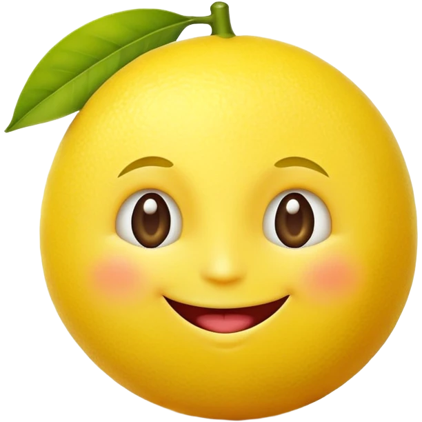 a yellow lemon character emoji