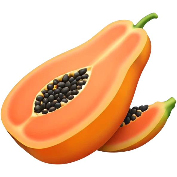 Papayas emoji