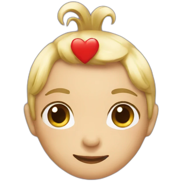 I love tout emoji