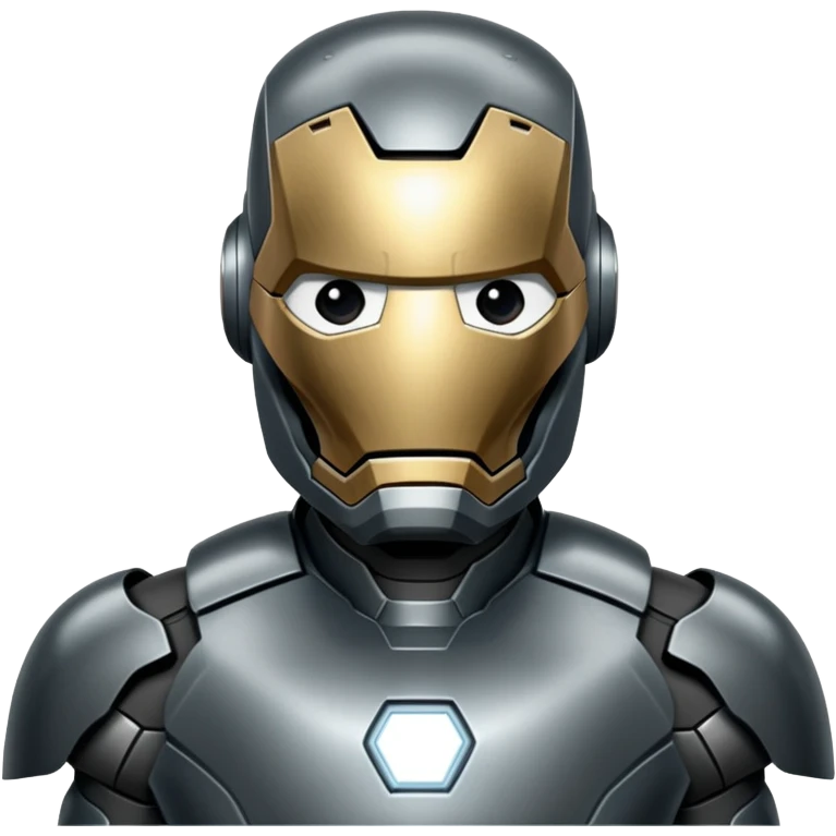 james rhodes black iron man from  from civil war emoji