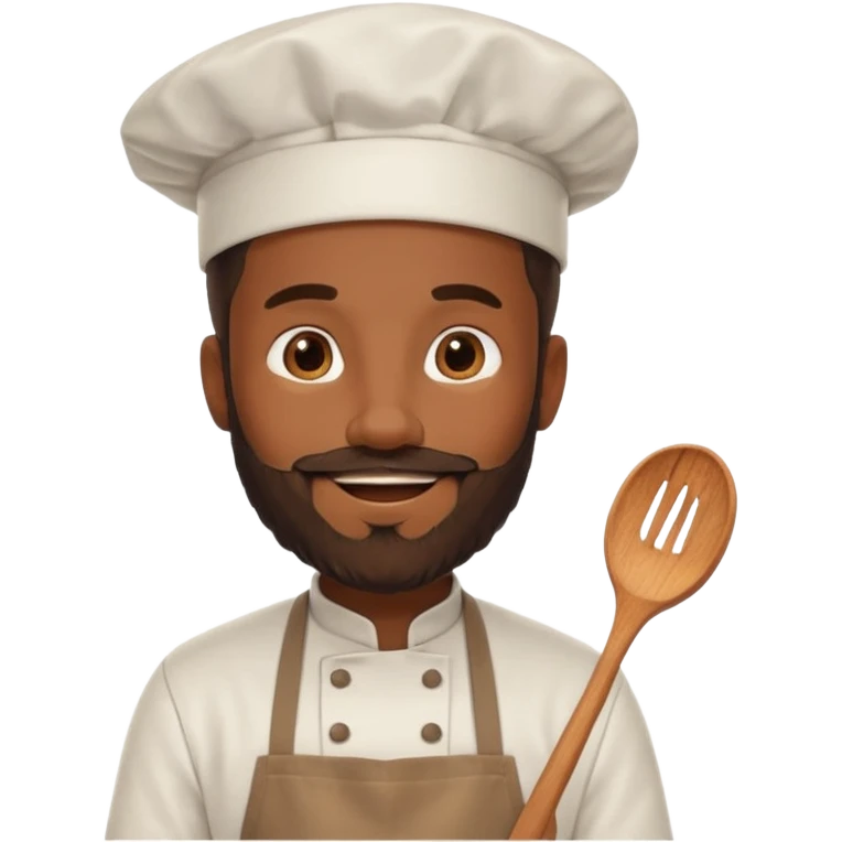 Bearded male chef – brown apron




 emoji