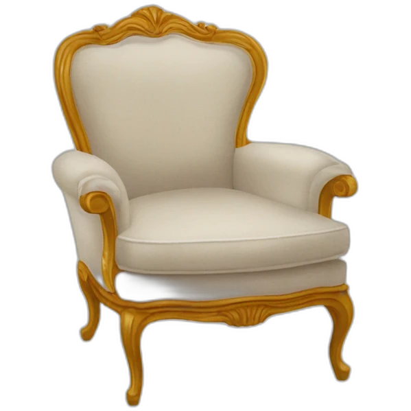 Brigitte Lahaie fauteuil osier emoji