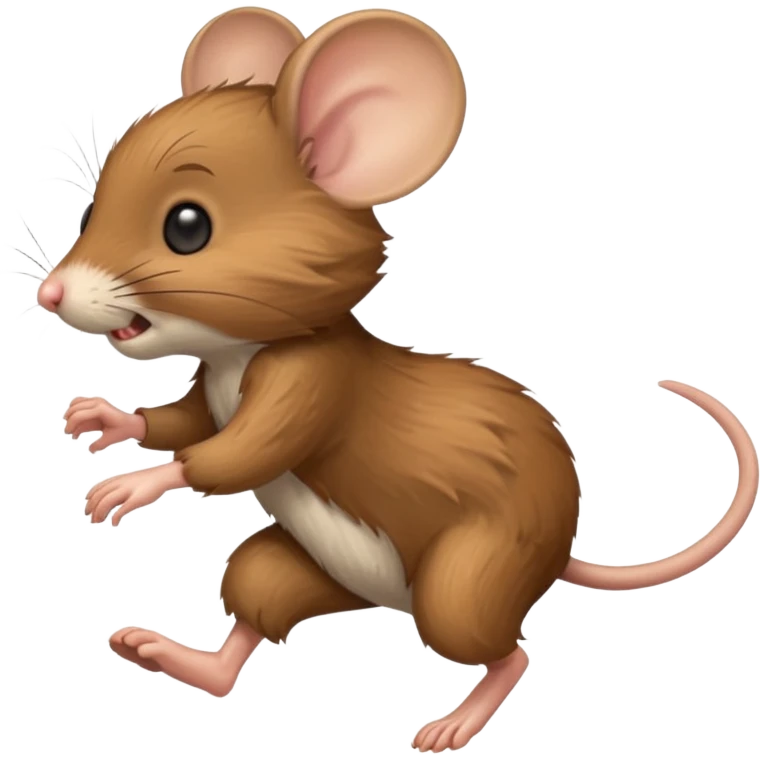 field mouse running emoji