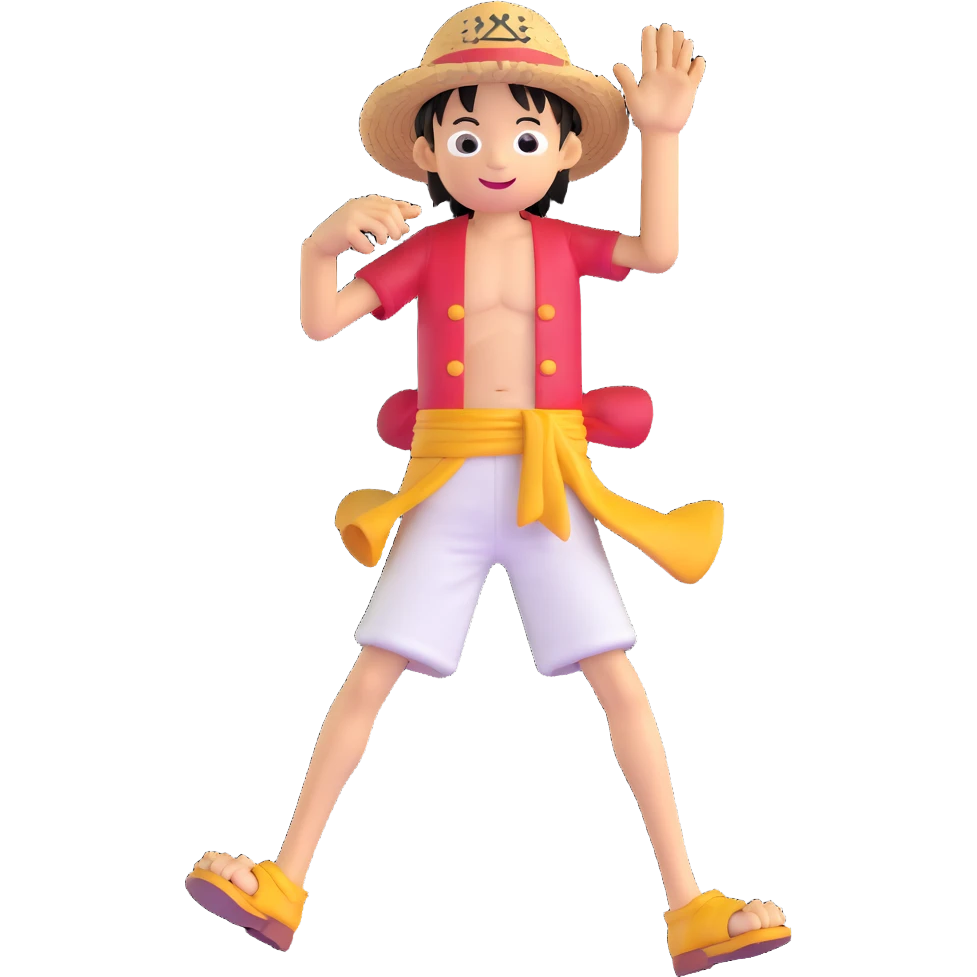 Luffy from One Piece emoji