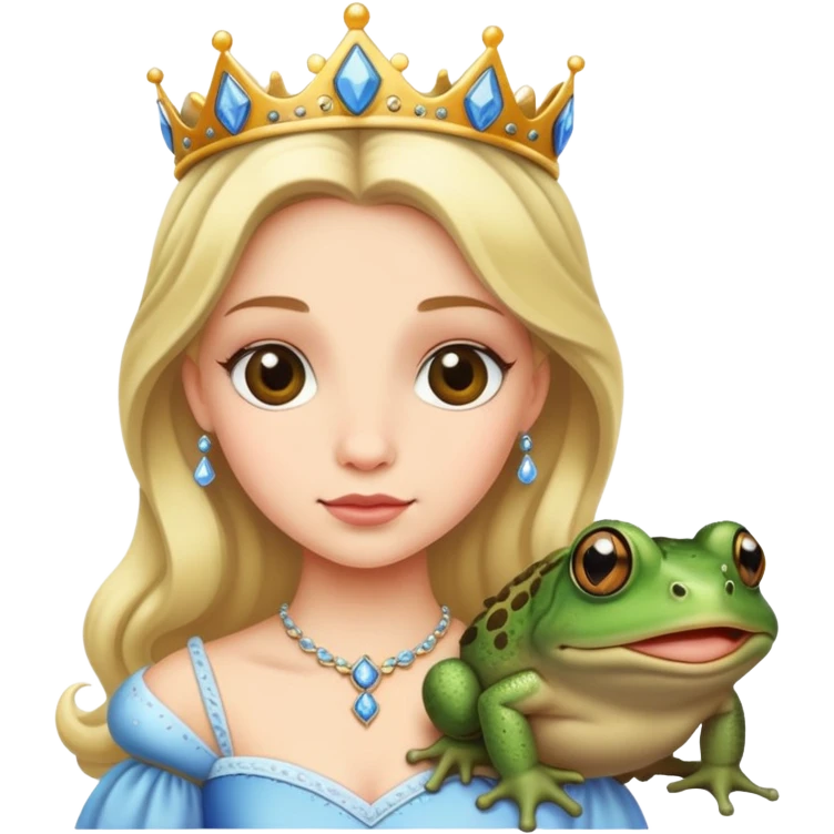 a princess whit a toad  emoji