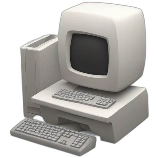 3D work computer emoji