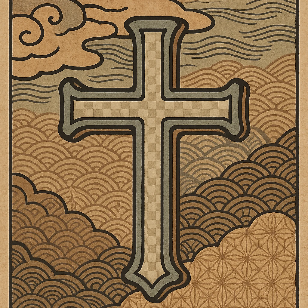 goth cross emoji