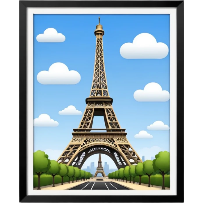 tour eiffel emoji