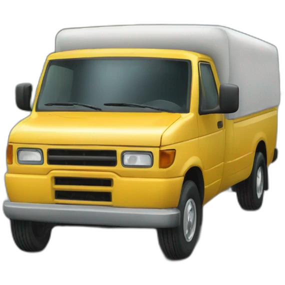camioneta de 6 asiento emoji