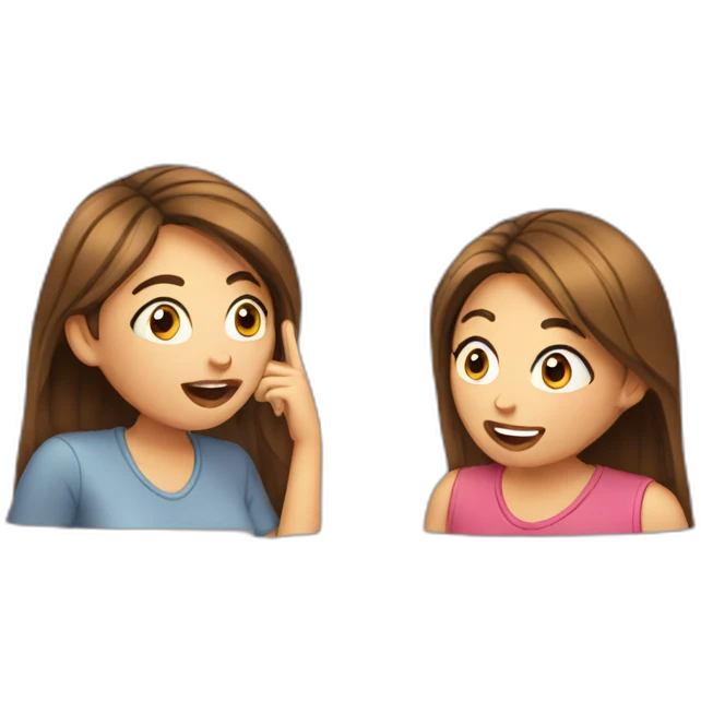 girls gossiping emoji
