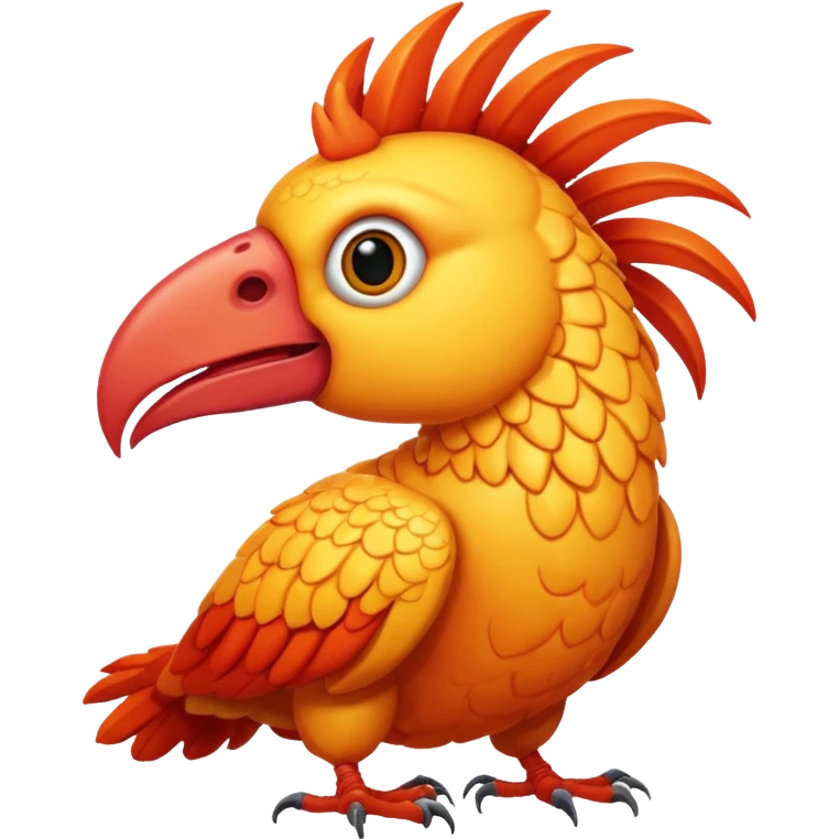 A cockatrice emoji
