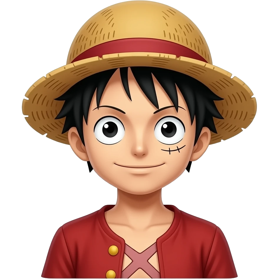 Luffy one piece emoji