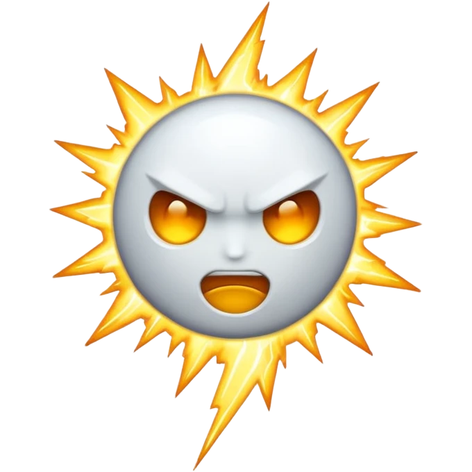 White Thunder emoji
