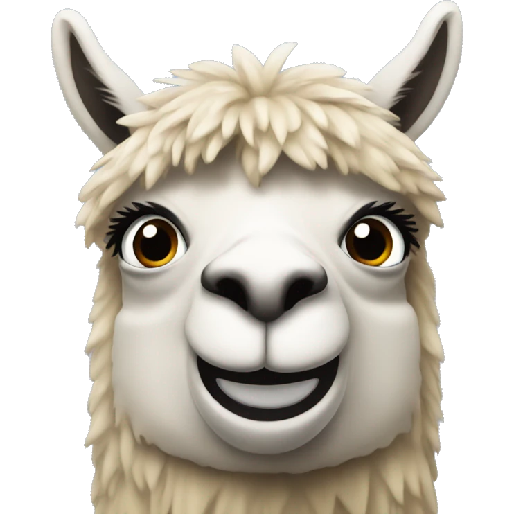 no problem llama emoji